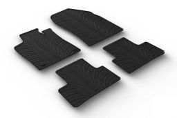 Car mats DS DS4 II 2021-present 5-door hatchback set anti-slip Rubbasol rubber (DS1D4FR) (1)