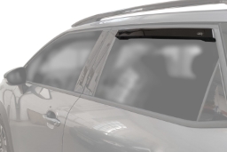 Side wind deflectors DGA rear doors exterior mounted / Zijwindschermen DGA achterportieren exterieur gemonteerd / Tür-Windabweiser DGA Hintertüren Außen montiert / Déflecteurs fenêtre DGA portes arrière extérieur monté (1)