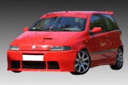 Side skirts Fiat Punto I 1993-1999 3-door hatchback ABS - painted (FIA2PUMS) (1)