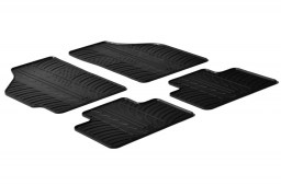 Fiat Punto II 1999-2010 3 & 5-door hatchback car mats set anti-slip Rubbasol rubber (FIA3PUFR)