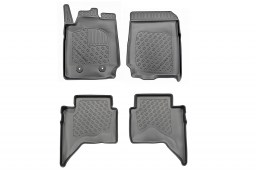 Ford Ranger III 2012-2019 Cool Liner car mat set PE/TPE rubber (FOR1RAFM) (1)