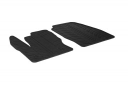 Ford Transit Connect II 2013-2016 car mats set anti-slip Rubbasol rubber (FOR1TRFR)