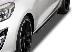 Side skirts Slim Ford Fiesta VII 2017-present 5-door hatchback ABS - painted (FOR2FITS) (1)