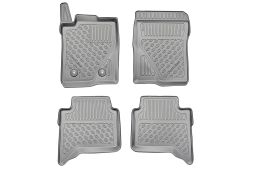 Car mats Ford Ranger IV 2022->   Cool Liner PE/TPE rubber (FOR2RAFM) (1)