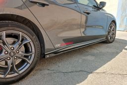 Side skirts Ford Focus IV 2018-present 5-door hatchback ABS - painted (FOR3FOMS) (1)