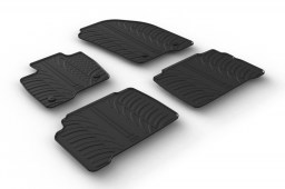 Ford Galaxy III 2015-present car mats set anti-slip Rubbasol rubber (FOR3GAFR)