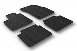 Ford Focus IV 2018-present 5-door hatchback car mats set anti-slip Rubbasol rubber (FOR4FOFR)