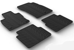 Car mats Ford Kuga III 2019-present set anti-slip Rubbasol rubber (FOR4KUFR) (1)