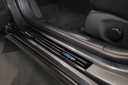 Door sill plates Ford Mondeo V 2014-> wagon stainless steel high gloss black 4 pieces (FOR4MOEG) (1)