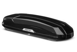 Roof box Hapro Trivor 560 Brilliant Black with Car-Bags.com bag set (HAP33011-BB1) (2)