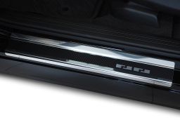 Door sill plates Honda CR-V VI 2023->   stainless steel - carbon foil (HON12CVEA) (1)