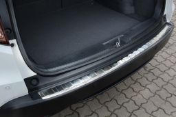 Honda HR-V II 2015-> rear bumper protector stainless steel (HON1HVBP) (1)