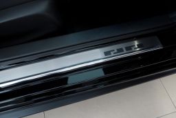 Door sill plates Honda Civic XI 2021-> 5-door hatchback stainless steel (HON21CIEA) (1)