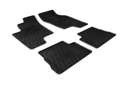 Hyundai Getz 2002-2008 3 & 5-door hatchback car mats set anti-slip Rubbasol rubber (HYU1GEFR)