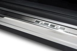 Door sill plates Hyundai Ioniq 6 (CE) 2022-> 4-door saloon stainless steel (HYU1I6EA) (1)