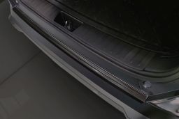 Rear bumper protector Hyundai Kona (SX2) 2023->   stainless steel anthracite (HYU6KOBP) (1)