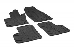 Jeep Renegade 2014-present car mats set anti-slip Rubbasol rubber (JEE1REFR)