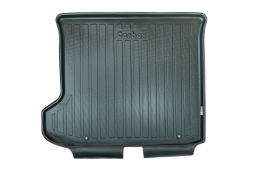 Boot mat suitable for Kia EV6 2021->   Carbox Form PE rubber - black (KIA1E6CT-0) (1)