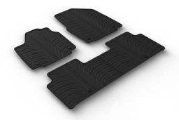 Car mats Kia EV6 2021-present set anti-slip Rubbasol rubber (KIA1E6FR) (1)