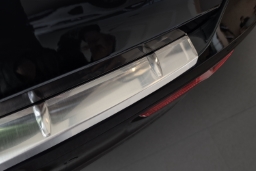 Rear bumper protector suitable for Kia Niro II (SG2) 2022->   stainless steel brushed (KIA2NIBP) (1)