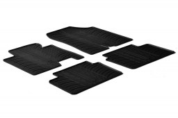 Kia Cee'd (JD) 2012-2015 5-door & wagon car mats set anti-slip Rubbasol rubber (KIA3CEFR)