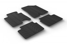 Kia Cee'd (JD) 2015-2018 5-door & wagon car mats set anti-slip Rubbasol rubber (KIA4CEFR)