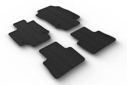 Car mats Lexus NX II (AZ20) 2021->   set anti-slip Rubbasol rubber (LEX1NXFR) (1)