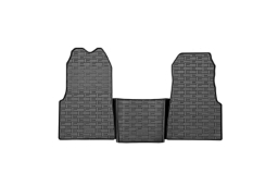 Car mats suitable for Maxus eDeliver 9 2021->   rubber (MAX1E9FC) (1)