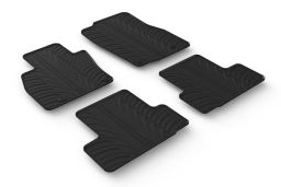 Car mats Mazda CX-60 (KH) 2022->   Rubbasol rubber (MAZ1C6FR) (1)