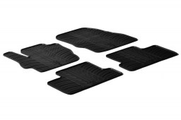 Mazda3 (BL) 2009-2013 4 & 5-door car mats set anti-slip Rubbasol rubber (MAZ2M3FR)