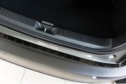 Rear bumper protector Mazda CX-30 2019-present carbon (MAZ3C0BP) (1)