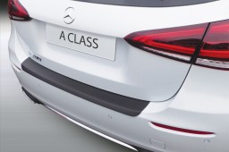 Rear bumper protector Mercedes-Benz A-Class (W177) 2018-> 5-door hatchback ABS - brushed alloy (MB19AKBP) (1)