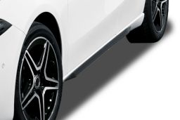 Side skirts Slim Mercedes-Benz A-Class (W177) 2018-present 5-door hatchback ABS - painted (MB1AKTS) (1)