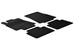 Mercedes-Benz B-Class (T245) 2005-2011 5-door hatchback car mats set anti-slip Rubbasol rubber (MB1BKFR)