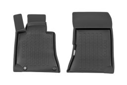 Car mats Mercedes-Benz E-Class (W212) 2009-2016 4-door saloon Carbox Floor PE rubber (MB1EKCF-FS) (1)