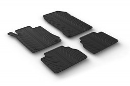 Mercedes-Benz E-Class (W210) 1995-2001 4-door saloon car mats set anti-slip Rubbasol rubber (MB1EKFR)