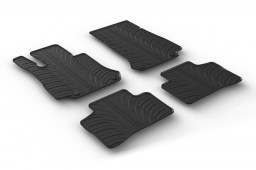 Mercedes-Benz GLC (X253) 2015-present car mats set anti-slip Rubbasol rubber (MB1GCFR)
