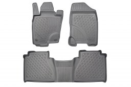 Mercedes-Benz X-Class (W470) 2018-present Cool Liner car mat set PE/TPE rubber (MB1XKFM) (1)