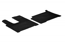 Mercedes-Benz Actros (BM 963) 2011-present car mats set anti-slip Rubbasol rubber (MB2ACFR)