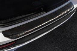 Rear bumper protector Mercedes-Benz GLB (X247) 2019->   stainless steel anthracite (MB2GBBP) (1)