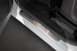 Door sill plates suitable for Mercedes-Benz Citan Tourer - T-Class (W420) 2021->   stainless steel brushed 4 pieces (MB4CIEG) (1)