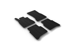 Car mats Mercedes-Benz S-Class (W223) 2020-present 4-door saloon set anti-slip Rubbasol rubber (MB4SKFR) (1)