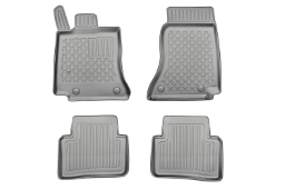 Car mats suitable for Mercedes-Benz C-Class (W206) 2021-> 4-door saloon Guardliner  PE/TPE rubber (MB5CKFM-G) (1)