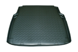 Boot mat suitable for Mercedes-Benz E-Class (W211) 2002-2009 4-door saloon Carbox Form PE rubber - black (MB6EKCT-0) (1)