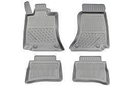 Car mats Mercedes-Benz E-Class (W214) 2023-> 4-door saloon Cool Liner PE/TPE rubber (MB6EKFM) (1)