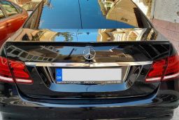 Boot spoiler lip suitable for Mercedes-Benz E-Class (W212) 2009-2016 4-door saloon - painted (MB7EKSU) (1)