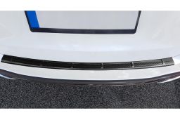 Rear bumper protector Mercedes-Benz GLE (W167) 2019-present carbon (MB9GEBP) (2)