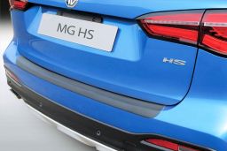 Rear bumper protector MG HS 2018-present ABS - brushed alloy (MG1HSBP) (1)