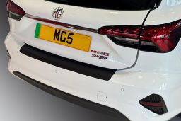 Rear bumper protector MG MG5 EV 2023-present wagon ABS - matt black (MG4MG5BP) (1)