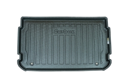 Boot mat suitable for Mini One - Cooper (F55 - Mk III) 2014-2024 5-door hatchback Carbox Form PE rubber - black (MIN5MICT-0) (1)